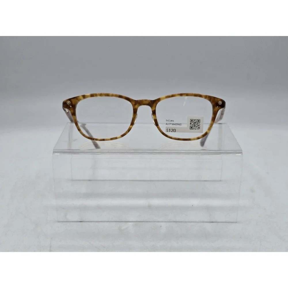 Jins Brown Tortoise‎ Eyeglass Frames 50 - 19-140 - 36 ALCF14A439A83 - SITS ASKEW